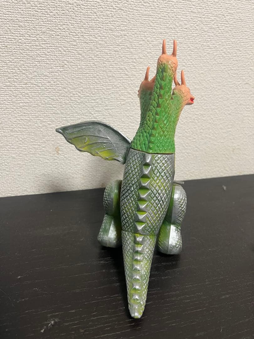 M1号の西村さんのキングギドラゼンマイプラモデル ジャンク ブルマァク