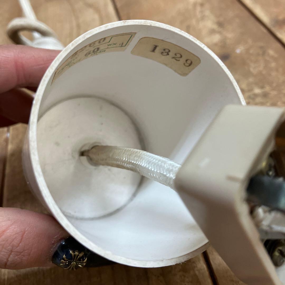 D-2 ⑤ 昭和レトロ フリル型 ガラスシェード ペンダントライト シーリング