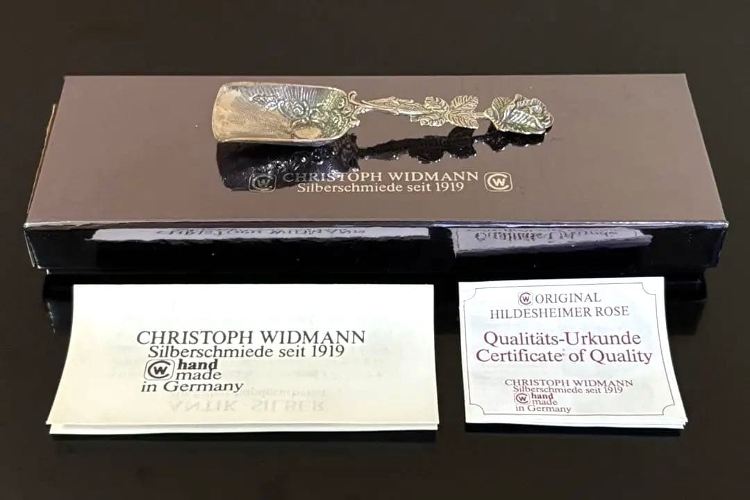 クリストフ・ウィドマン シュガースプーン スコップ 925刻印 元箱・栞付