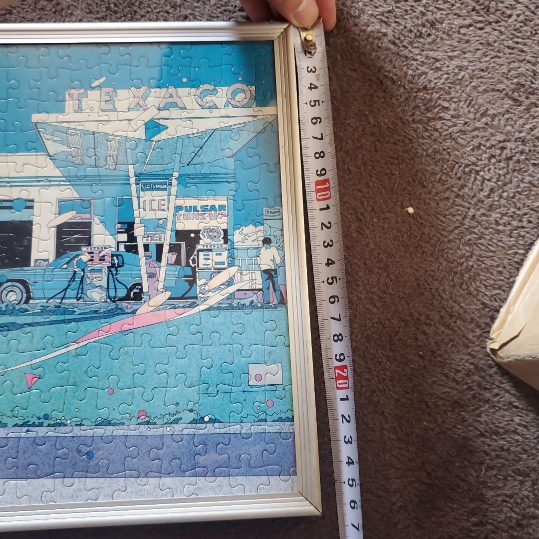 鈴木英人 テキサコ ガソリンスタンド ジグソーパズル - メルカリ