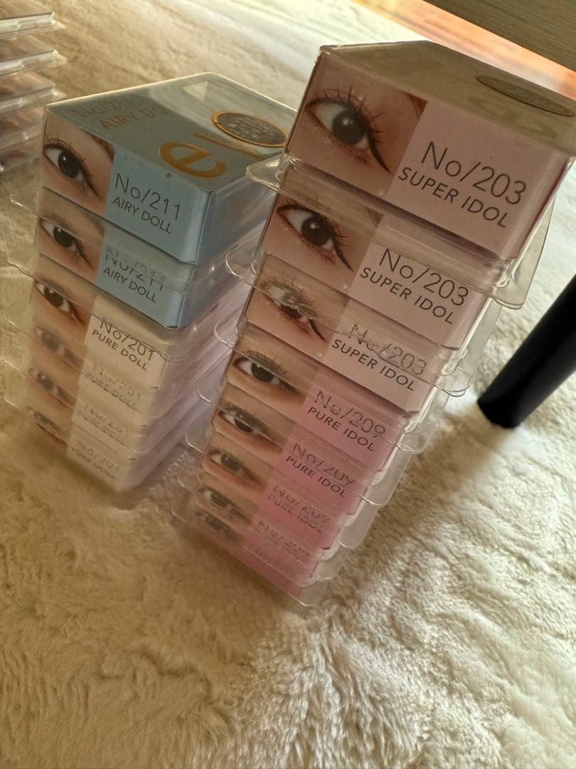 ミッシュブルーミン つけまつげ