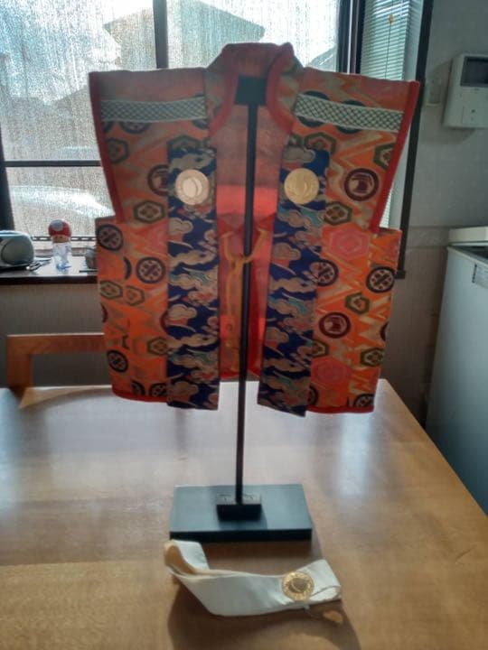 五月人形　兜飾り　羽織り　ハチマキ　説明書