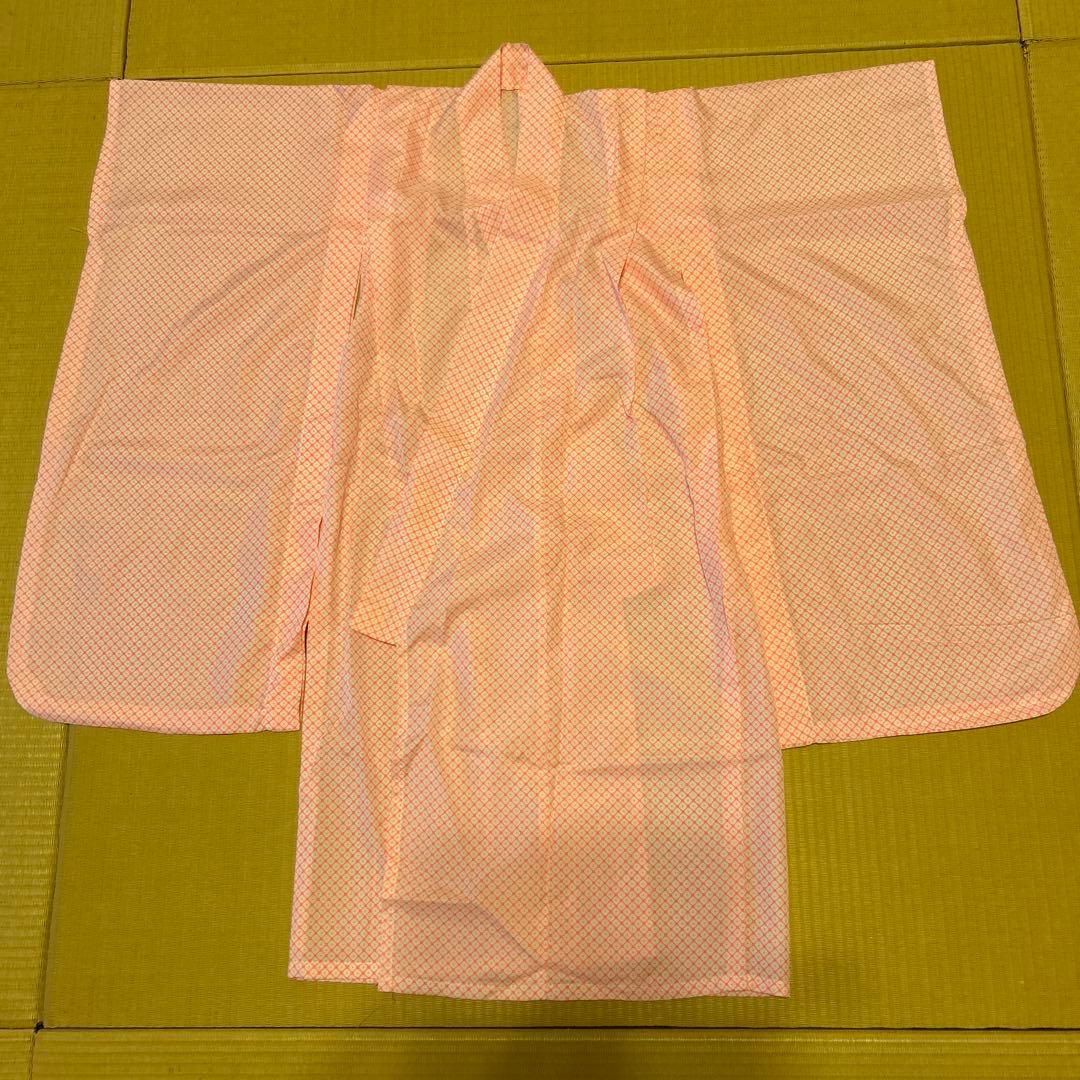 七五三 着物と被布（鞠と桜）三歳用セット