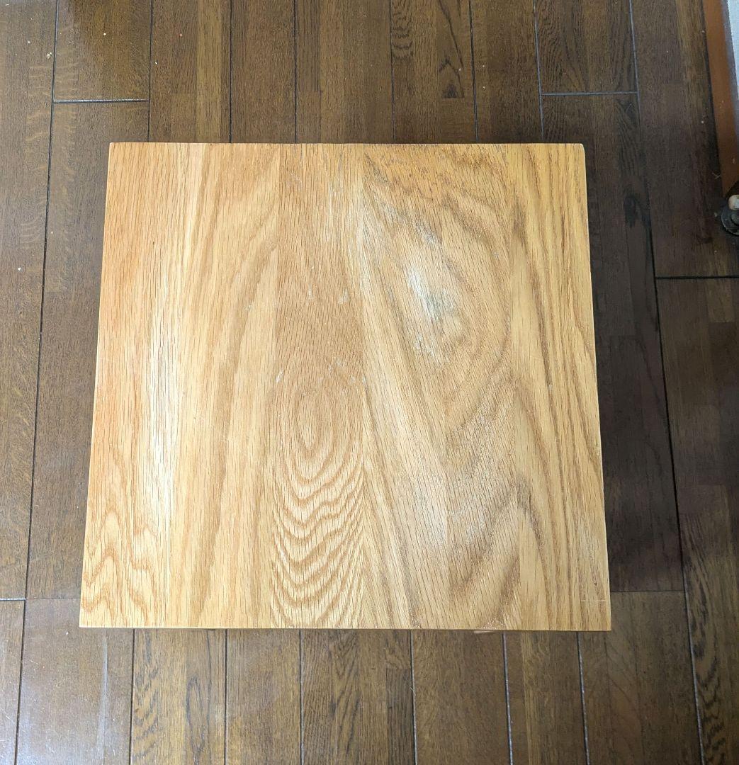 無印良品 オーク無垢材 ベンチ　　サイドテーブル