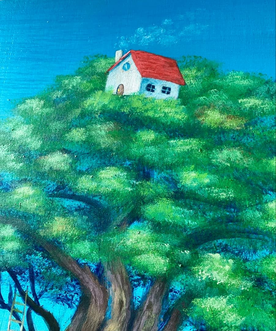 『central point 』アクリル画/風景画/抽象画