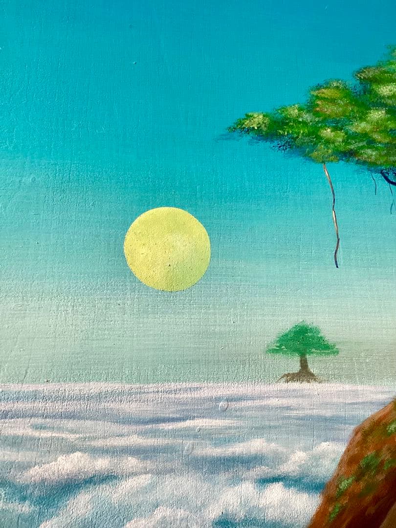 『central point 』アクリル画/風景画/抽象画