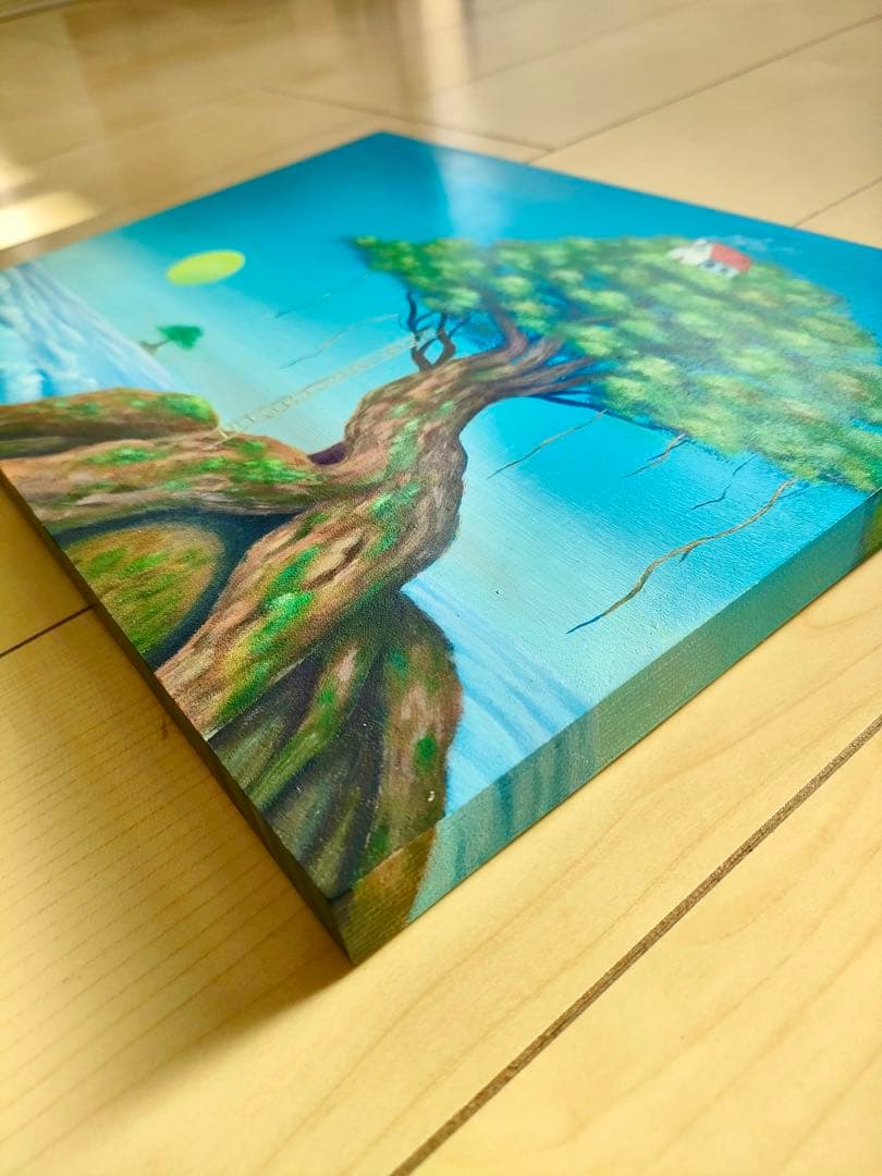 『central point 』アクリル画/風景画/抽象画