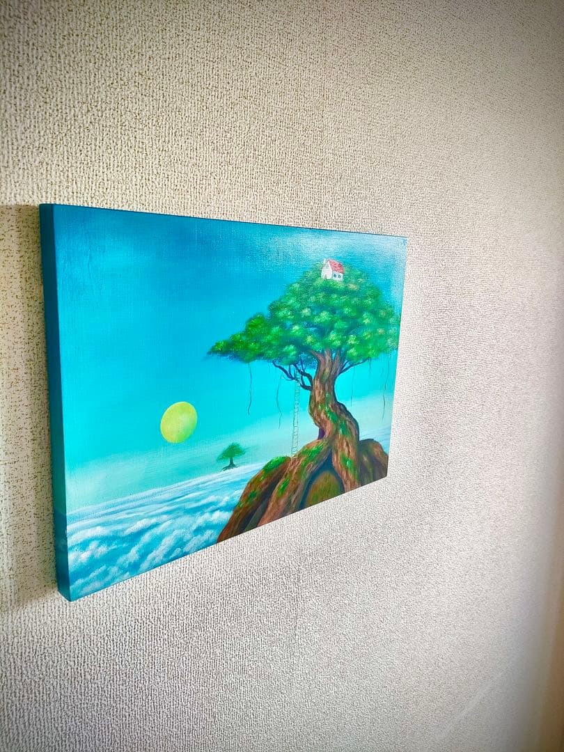 『central point 』アクリル画/風景画/抽象画