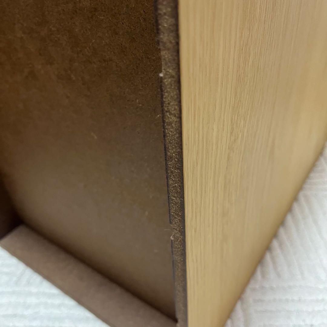 廃番 希少 無印良品 木製収納ケース 引出式・4段 オーク材 引き出し4段