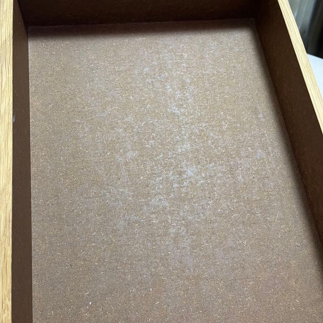 廃番 希少 無印良品 木製収納ケース 引出式・4段 オーク材 引き出し4段