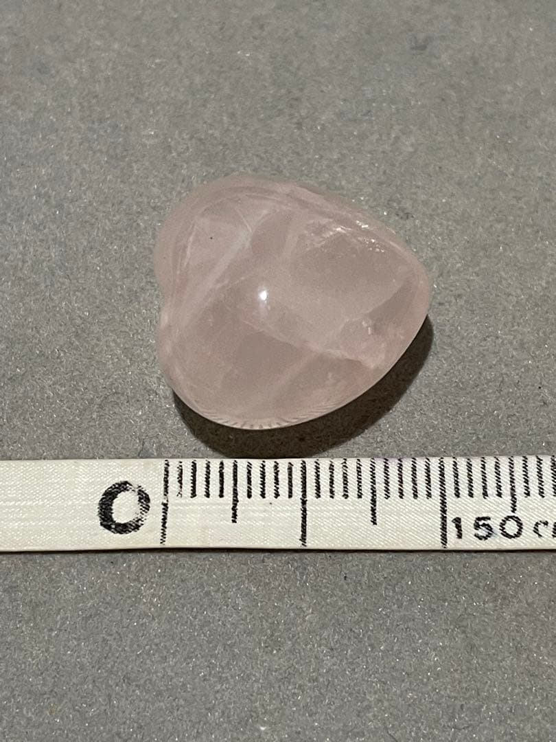 天然ローズクォーツ100個セット(ハート型約700g)