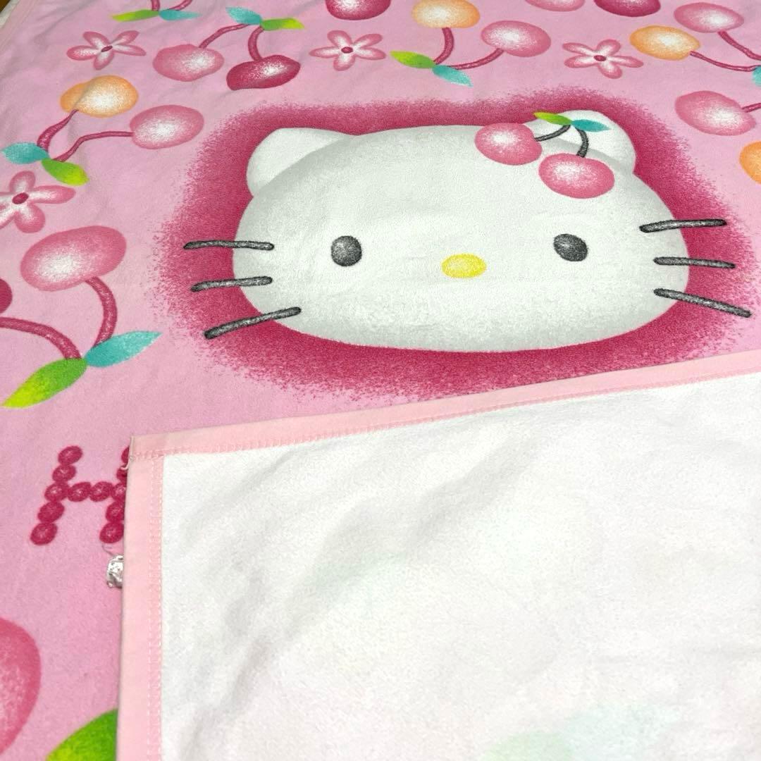 ハローキティ　平成レトロ　毛布　タオルケット　敷きパッド　3枚セット