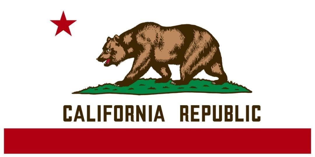 カリフォルニアリパブリック 熊 看板 置物 アメリカン雑貨 ライトBOX