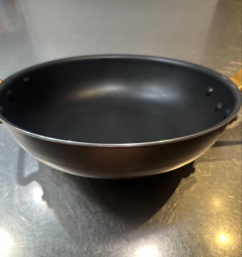 中尾アルミ　キングフロン　フライパン30cm