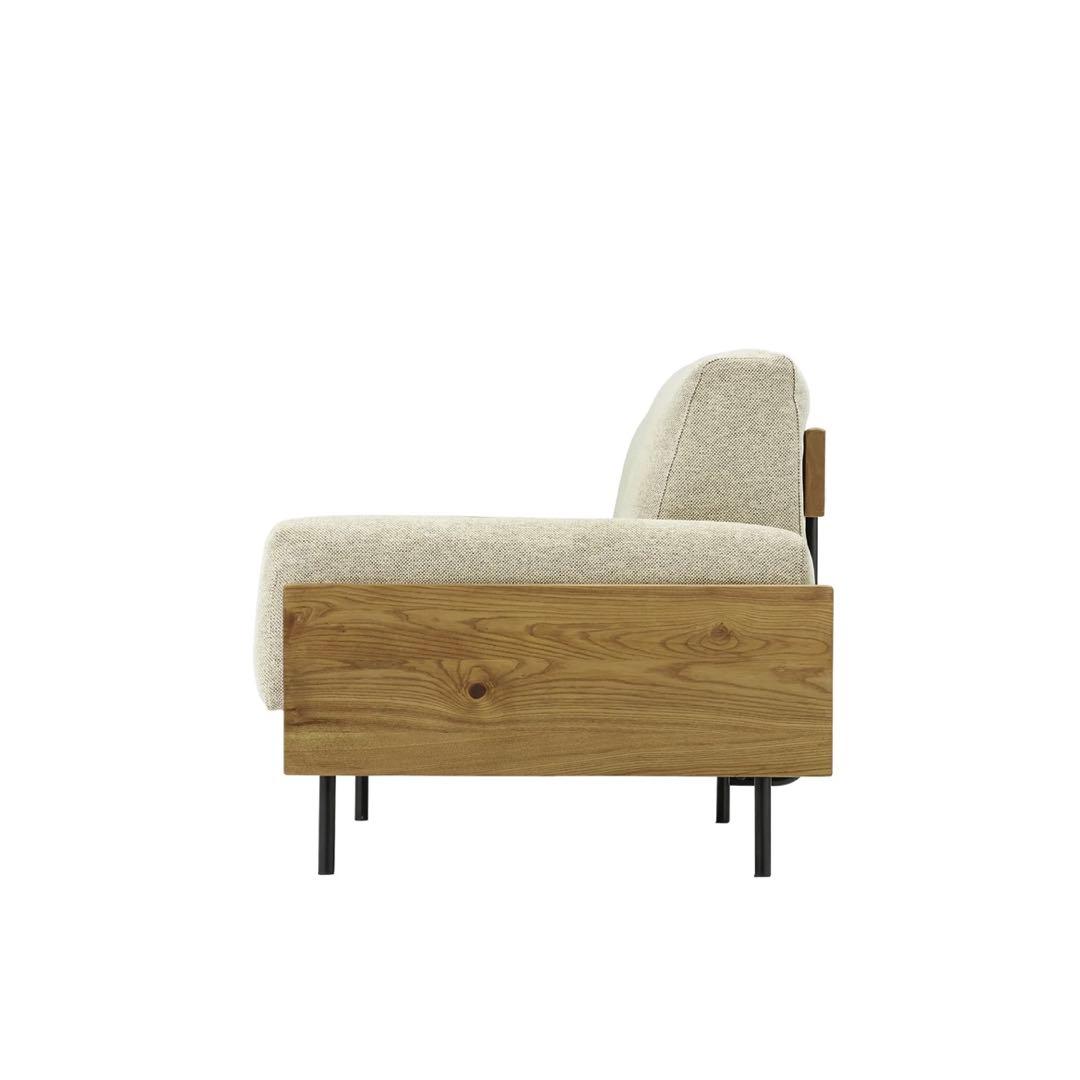 〈送料込み〉unico TREL(トレル) カバーリングソファ 2.5シーター