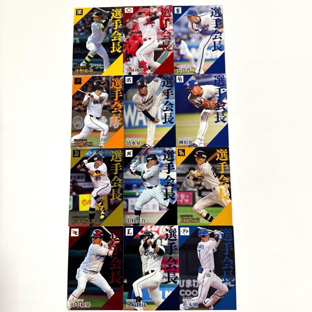カルビー2024プロ野球チップスカード_第2弾_選手会長カード_