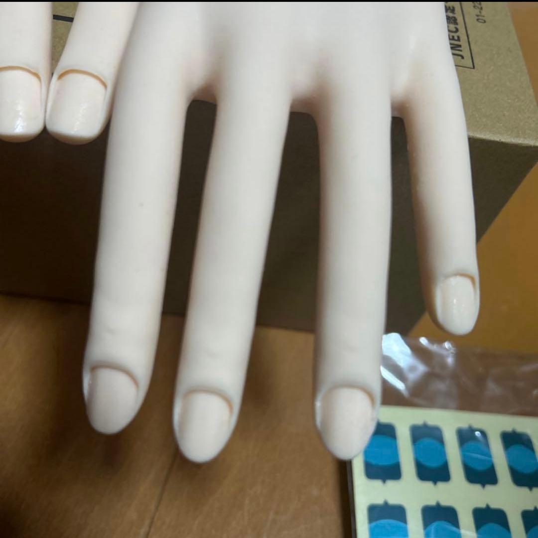 JNEC認定ハンドモデル　ネイリスト技能検定