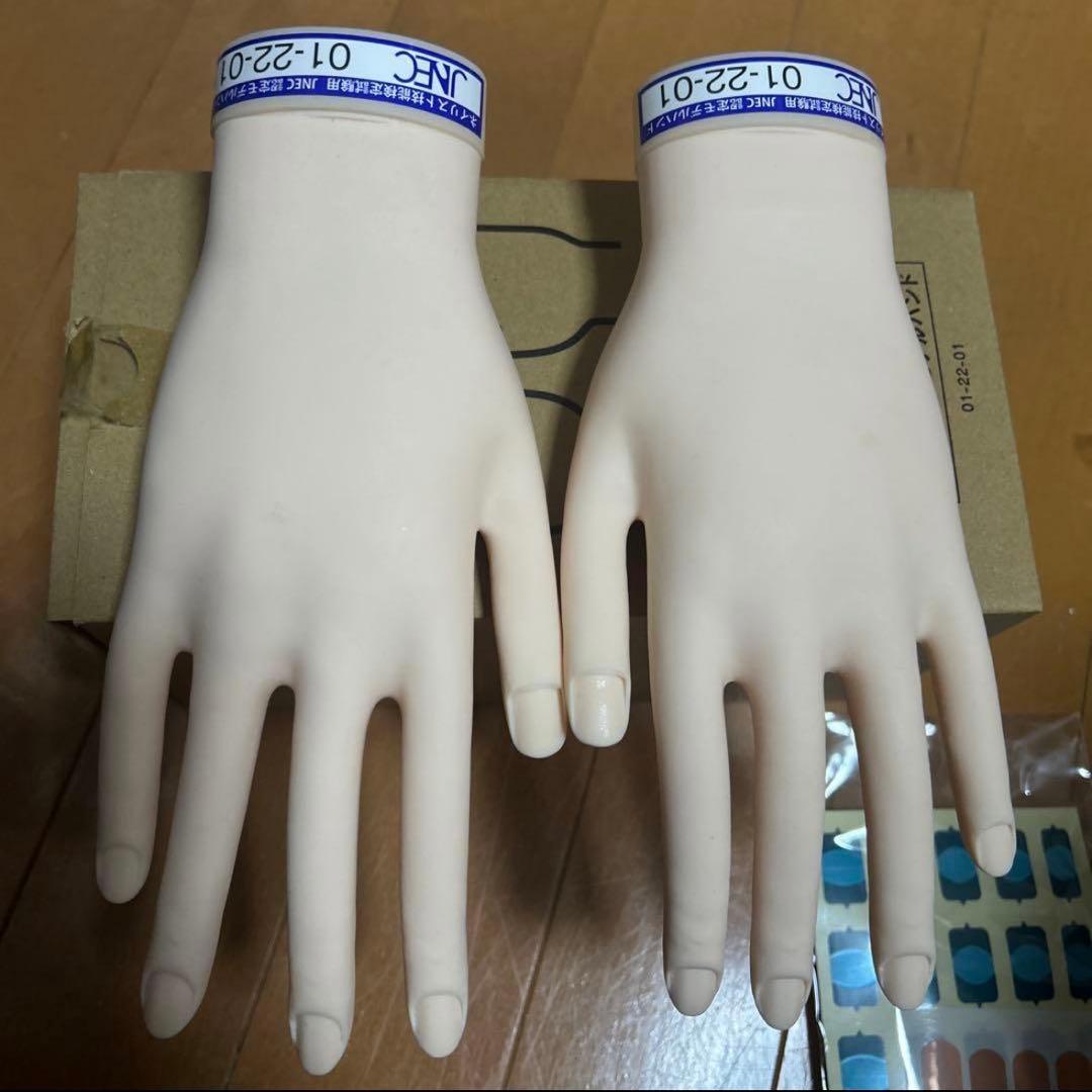 JNEC認定ハンドモデル　ネイリスト技能検定