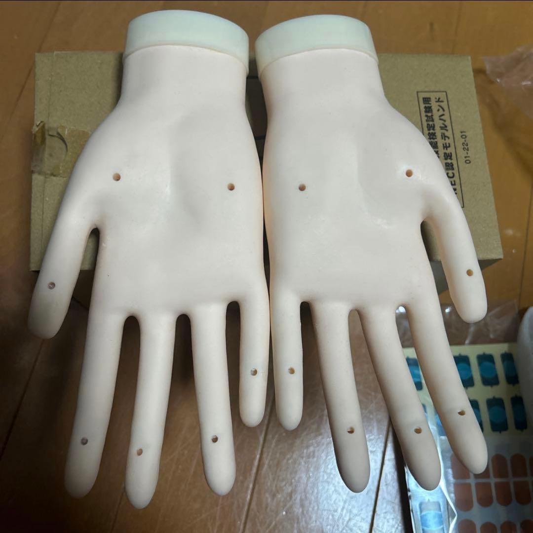 JNEC認定ハンドモデル　ネイリスト技能検定