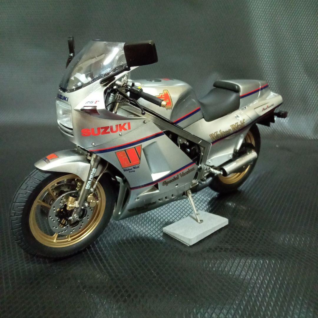ハセガワ SUZUKI RG500Γ ウォルターウルフ プラモデル完成品 - メルカリ