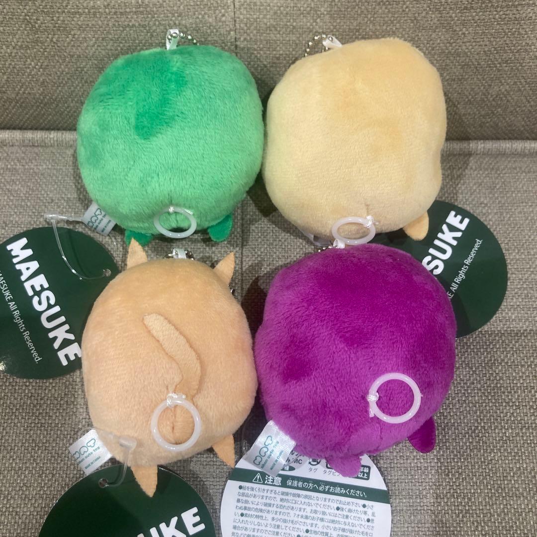 マエスケ ブルブル ぬいぐるみ マスコット MC 全4種セット 0215