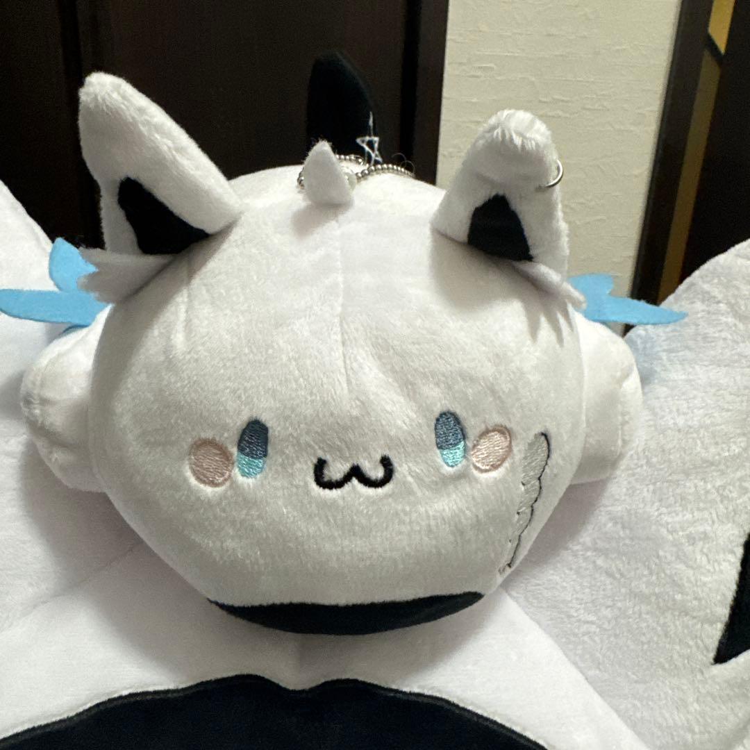 ホロライブ白上フブキ活動3周年記念グッズミテイル BIGぬいぐるみ フブ