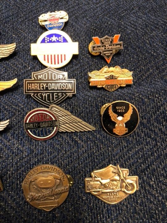 レア☆ハーレーダビッドソンピンバッチ☆おまけ付 - メルカリ