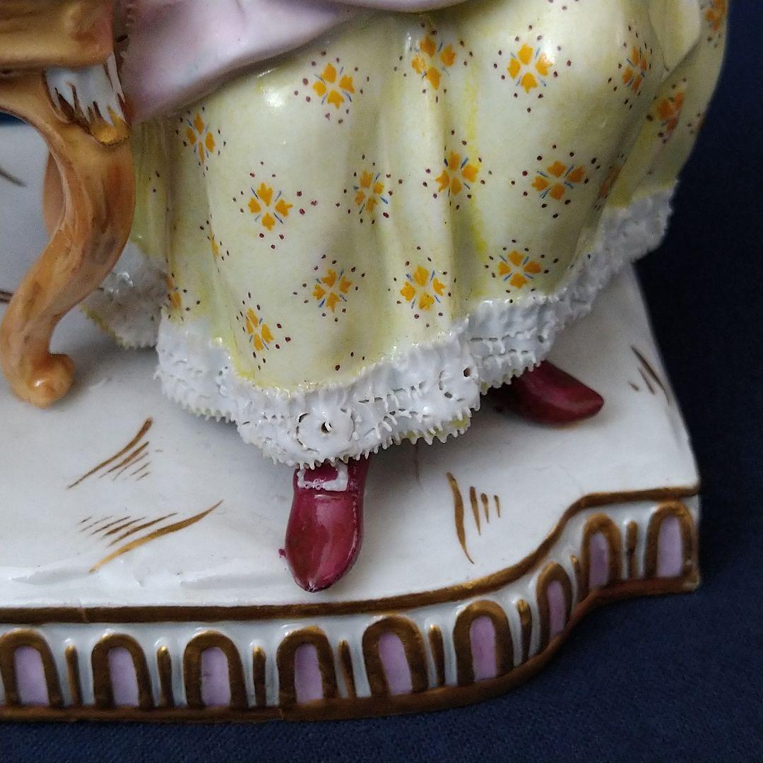 ✤1924年以前マイセン(Meissen)フィギュリン『五感の寓意(味覚