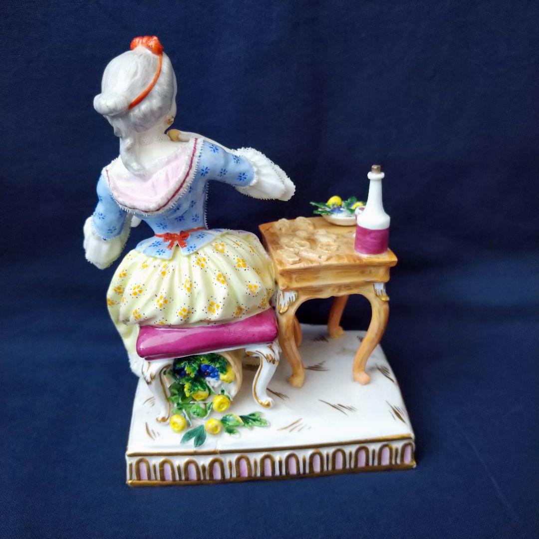 ✤1924年以前マイセン(Meissen)フィギュリン『五感の寓意(味覚