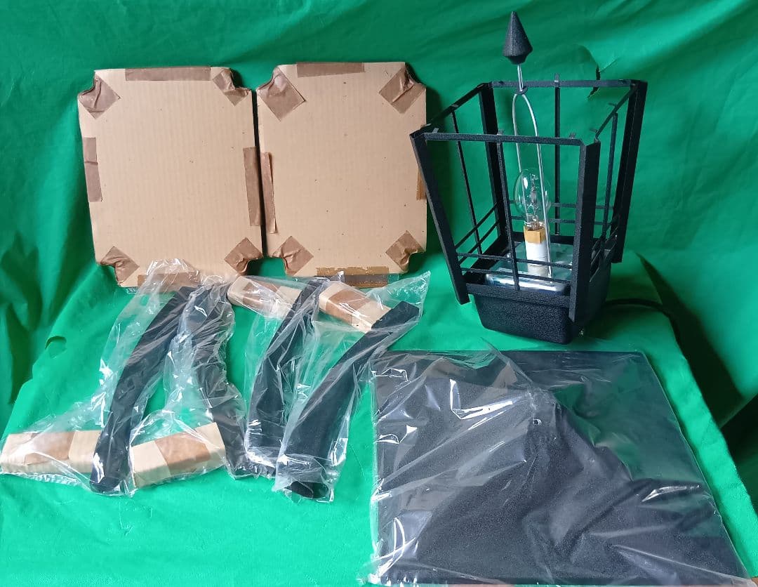 昭和レトロ品 SHARP とうろう形庭園灯 水銀庭園灯「点灯確認済」