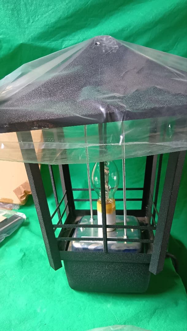 昭和レトロ品 SHARP とうろう形庭園灯 水銀庭園灯「点灯確認済」