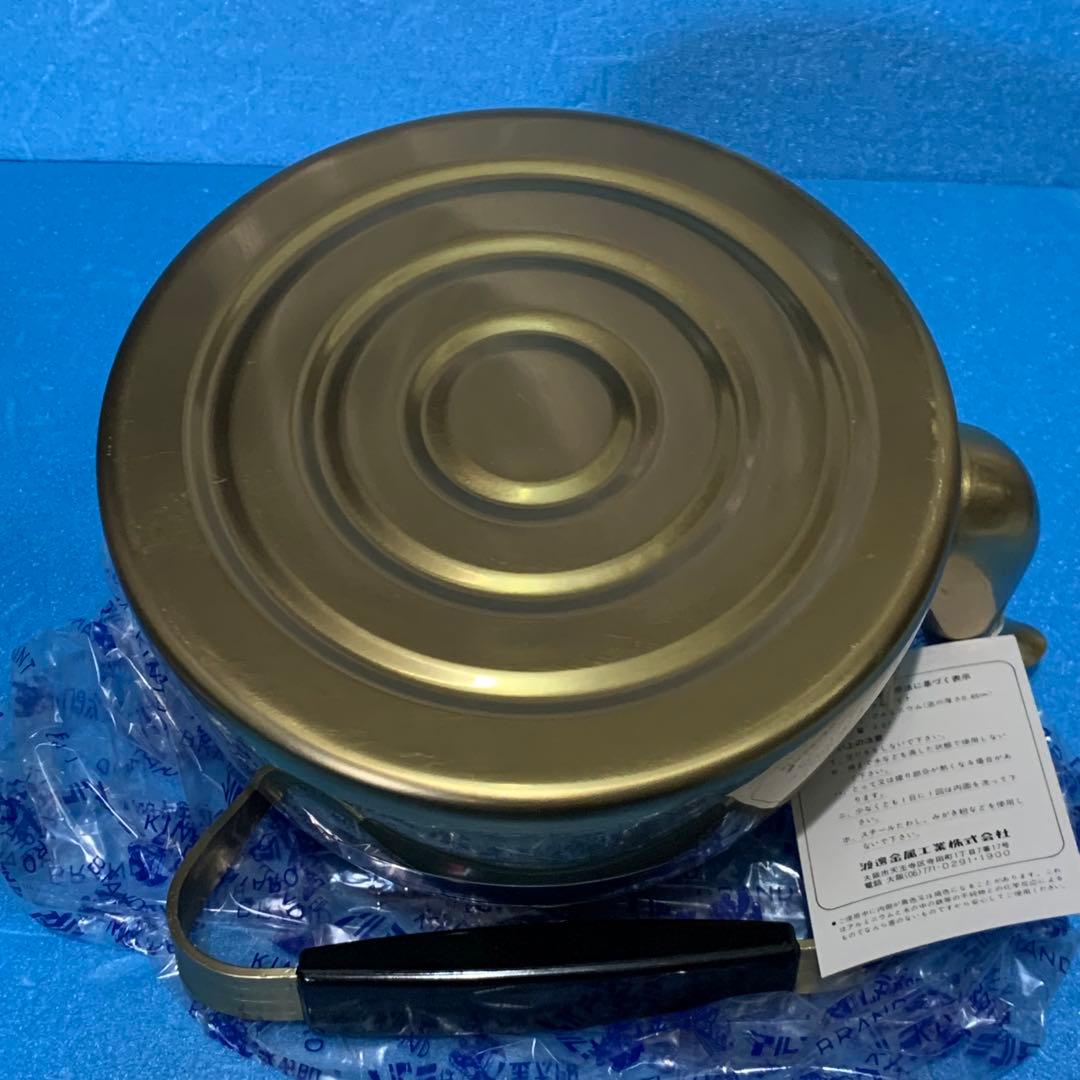 金太郎印 3L ケットル やかん デッドストック 昭和レトロ - メルカリ