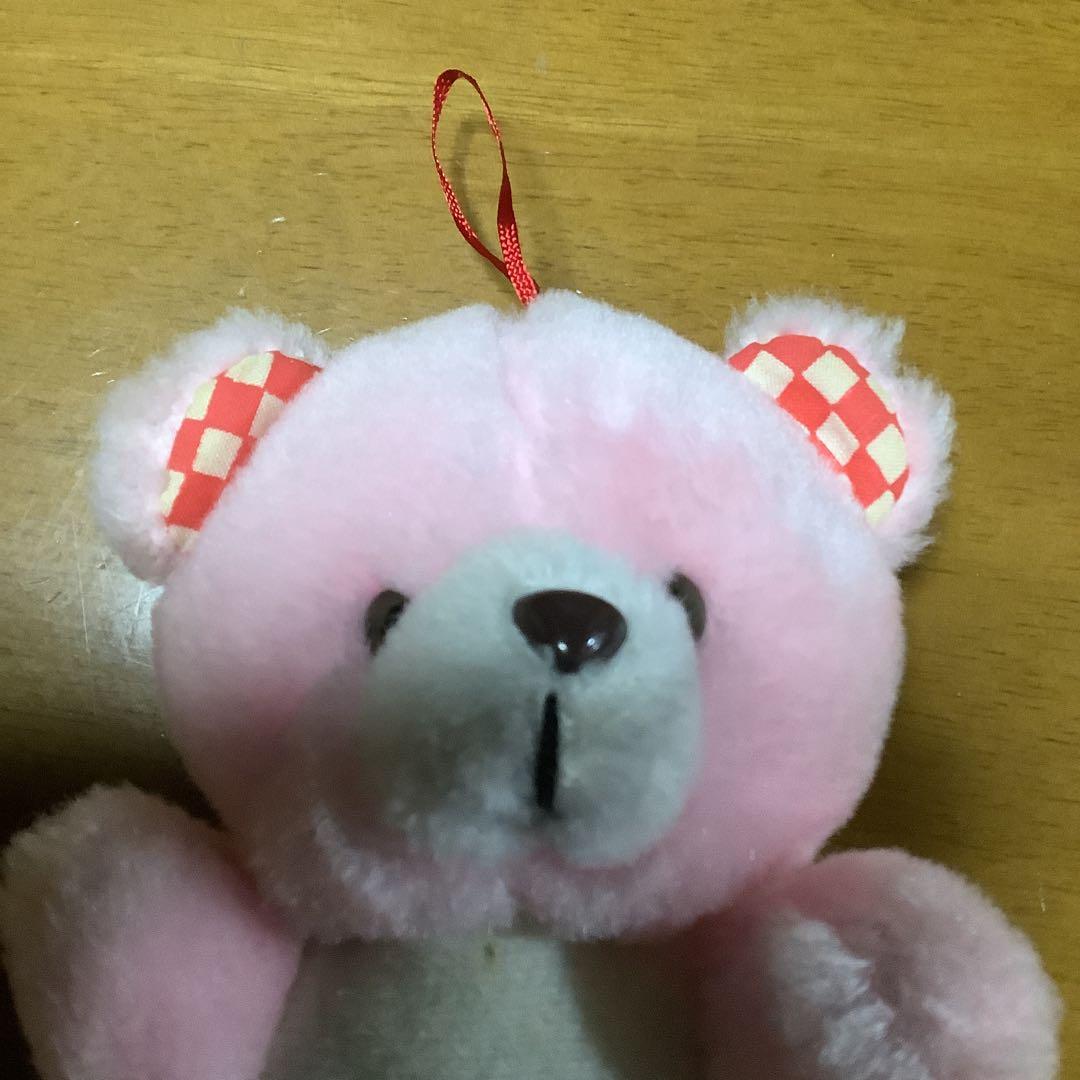昭和レトロ レトロ 当時物 ファンシー くま ピンク ぬいぐるみ - メルカリ