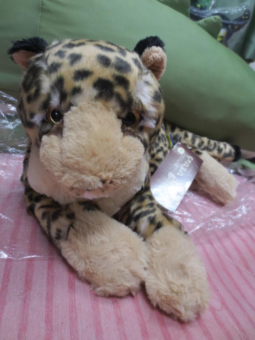 廃盤貴重】サンレモン ひざひょう ぬいぐるみ ヒョウ 豹 正規品 - メルカリ