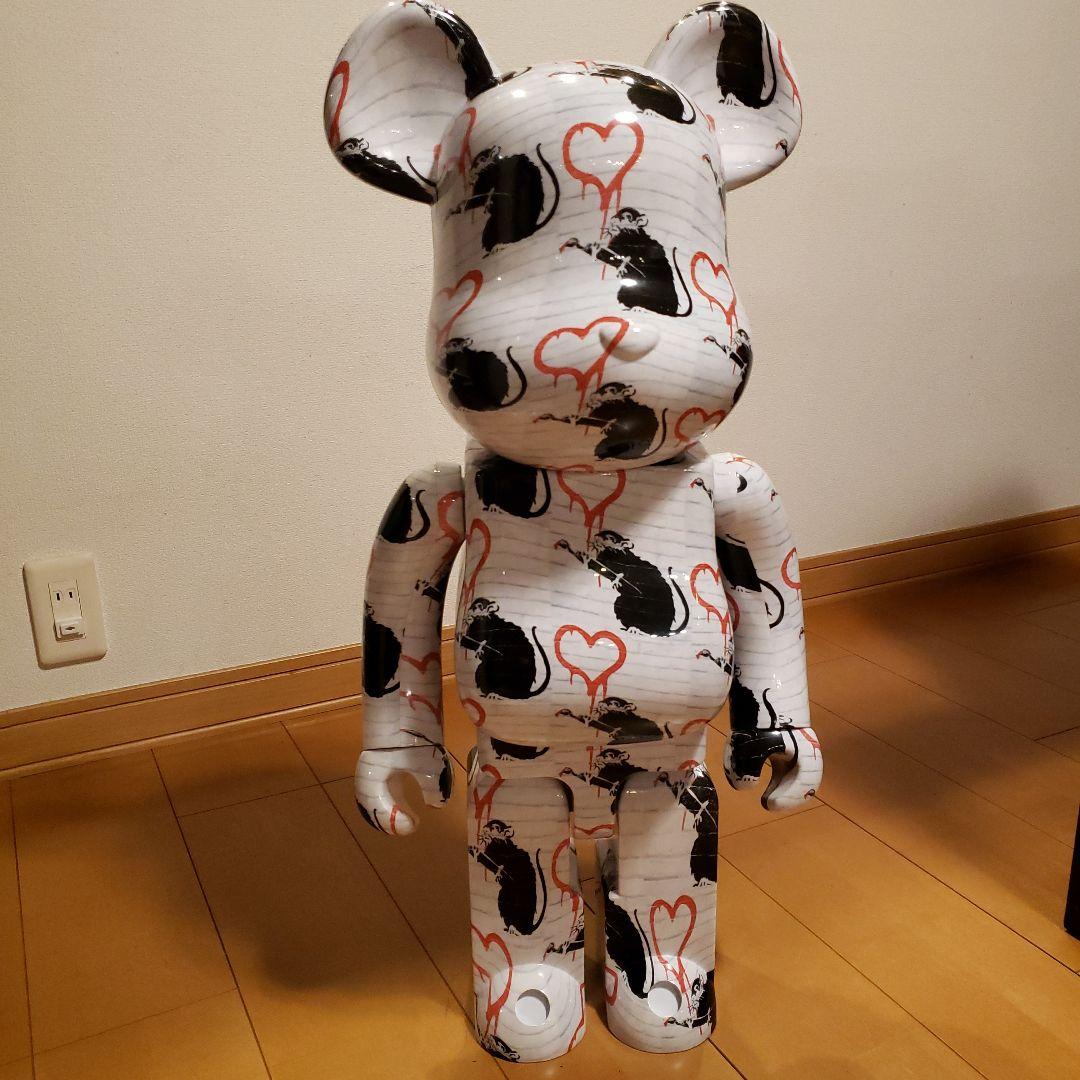 ベアブリック バンクシー LOVE RAT 1000％ - メルカリ