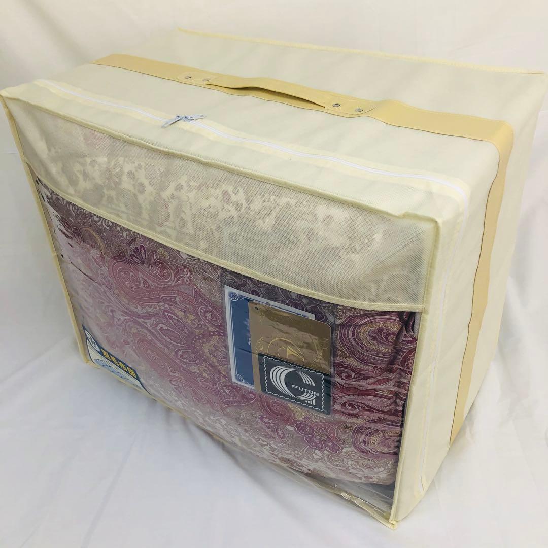 羽毛布団 ダブル ポーランド産ホワイトマザーグース 日本製 sk6492ピンク