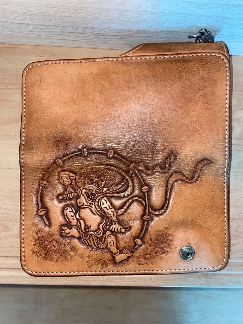 デグナー　花山　雷神　長財布