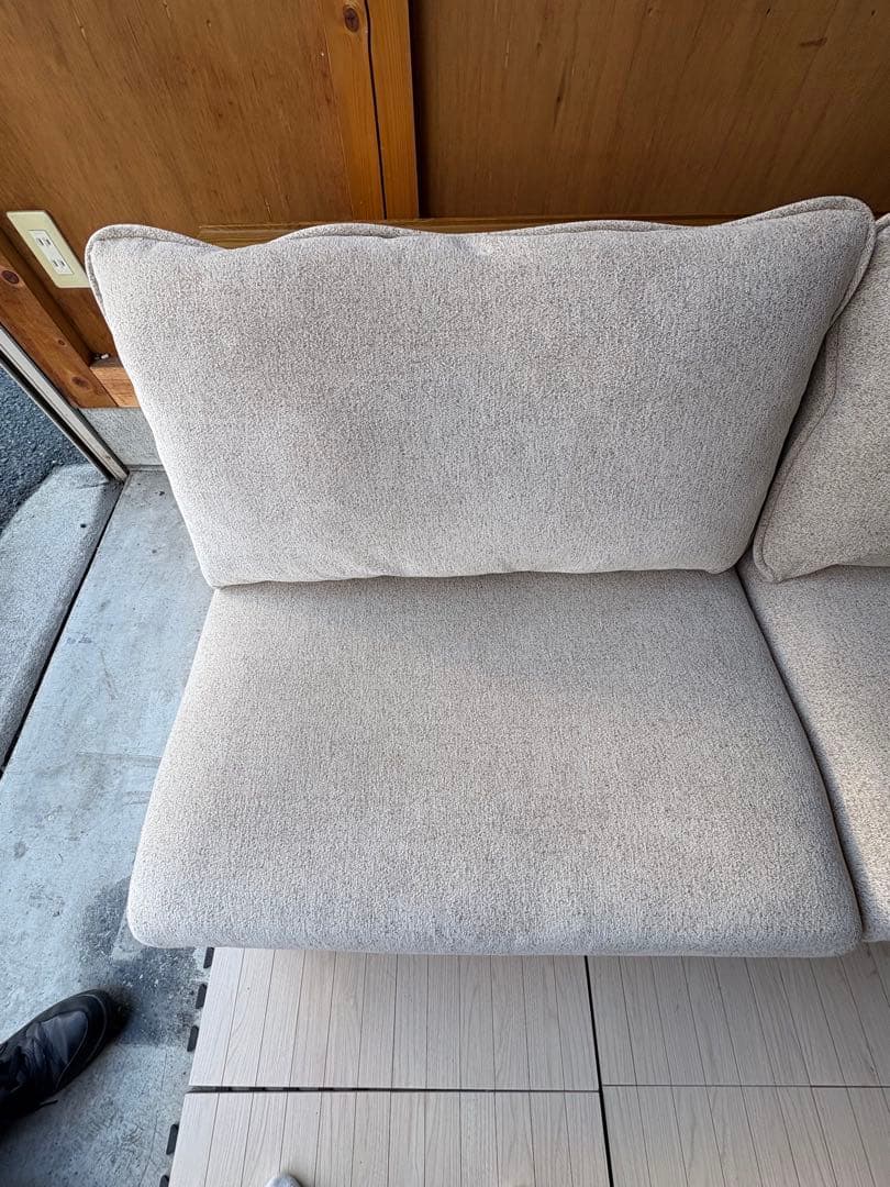 引き取りor直配送【モデルルーム使用品】関家具　ソファ　アリシア　3人掛け