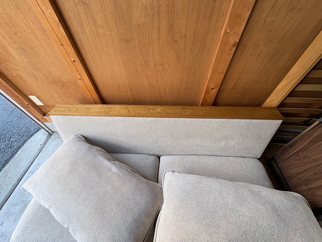 引き取りor直配送【モデルルーム使用品】関家具　ソファ　アリシア　3人掛け