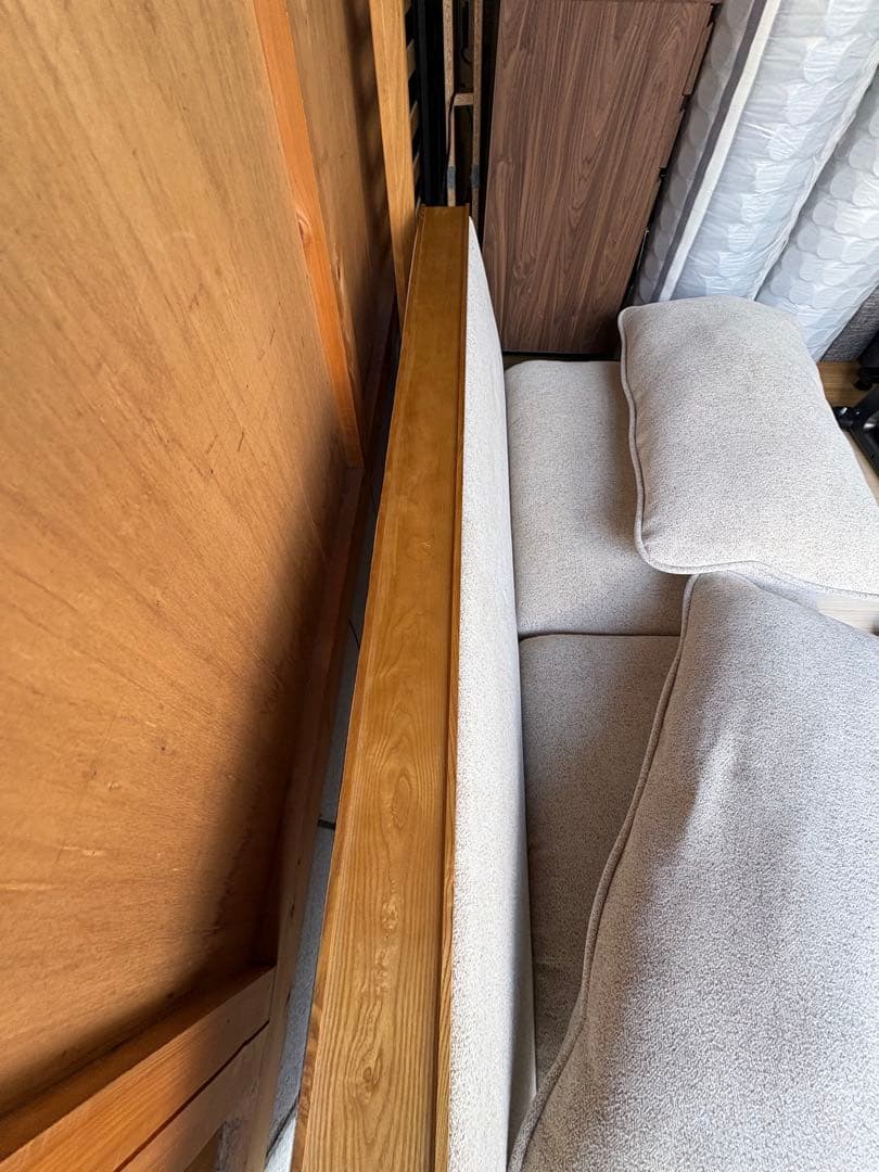 引き取りor直配送【モデルルーム使用品】関家具　ソファ　アリシア　3人掛け