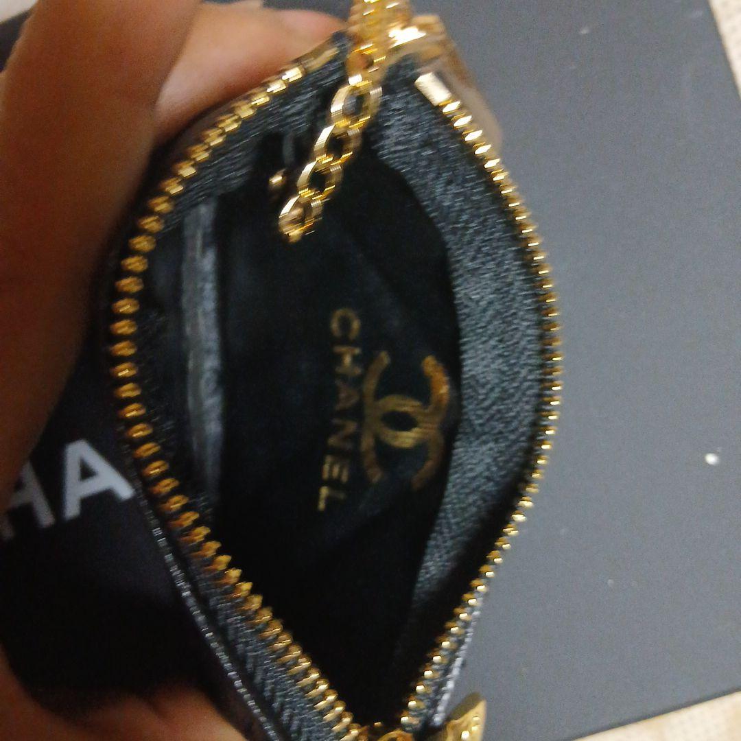 CHANEL キルティング コインケース 黒 ノベルティ - メルカリ