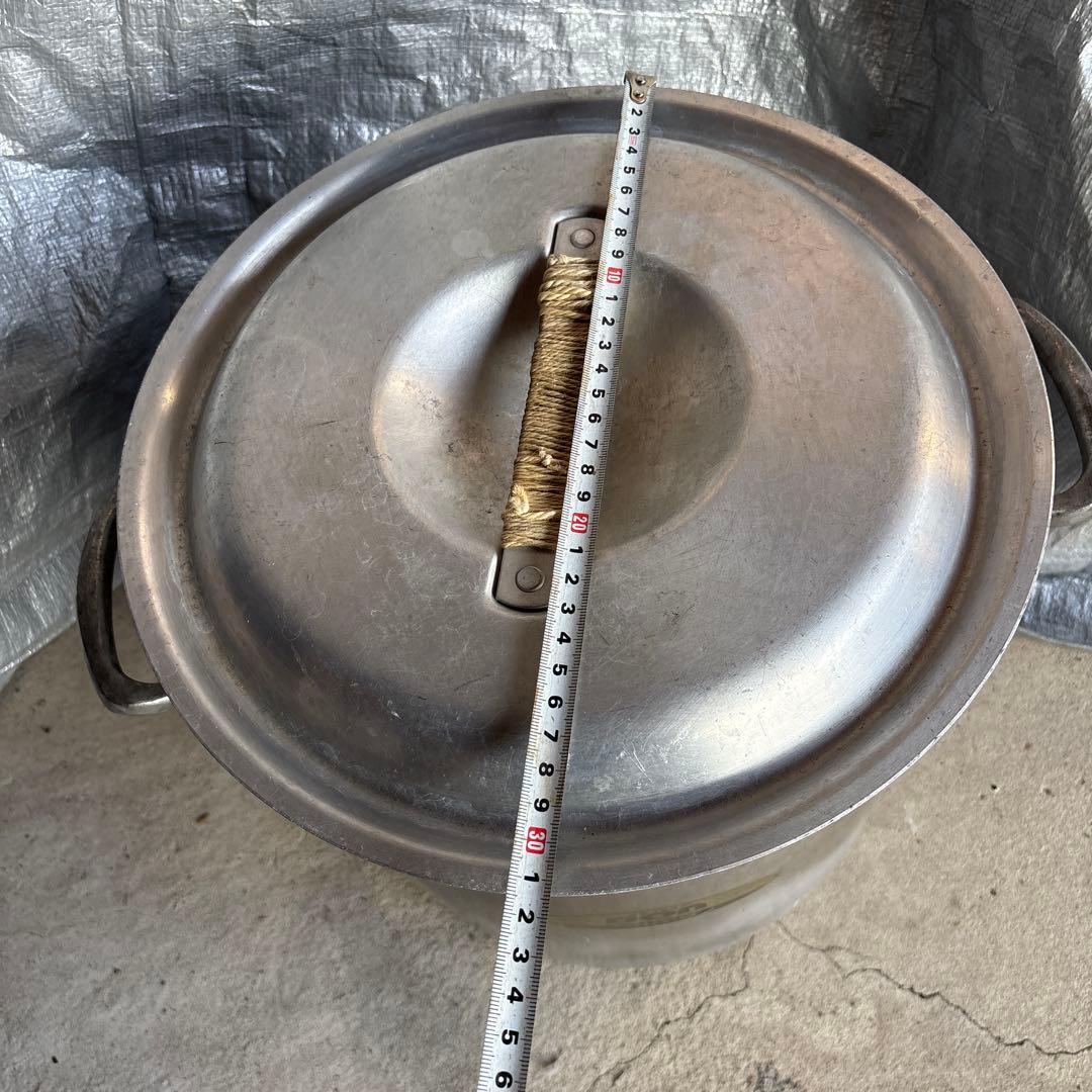 AKAO アカオ DON アルミ寸胴鍋 30cm 蓋付き