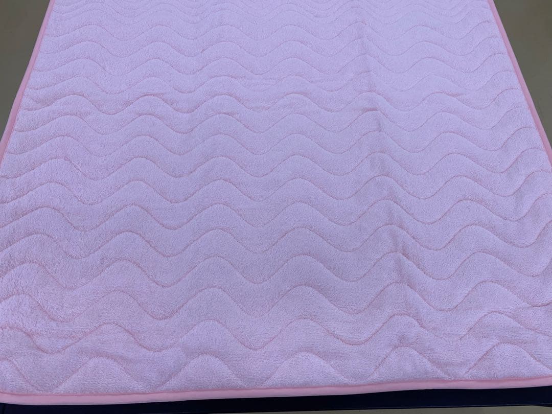 シングルサイズ・ロマンス　綿１００%パイル敷きパッド・日本製・オールシーズン対応