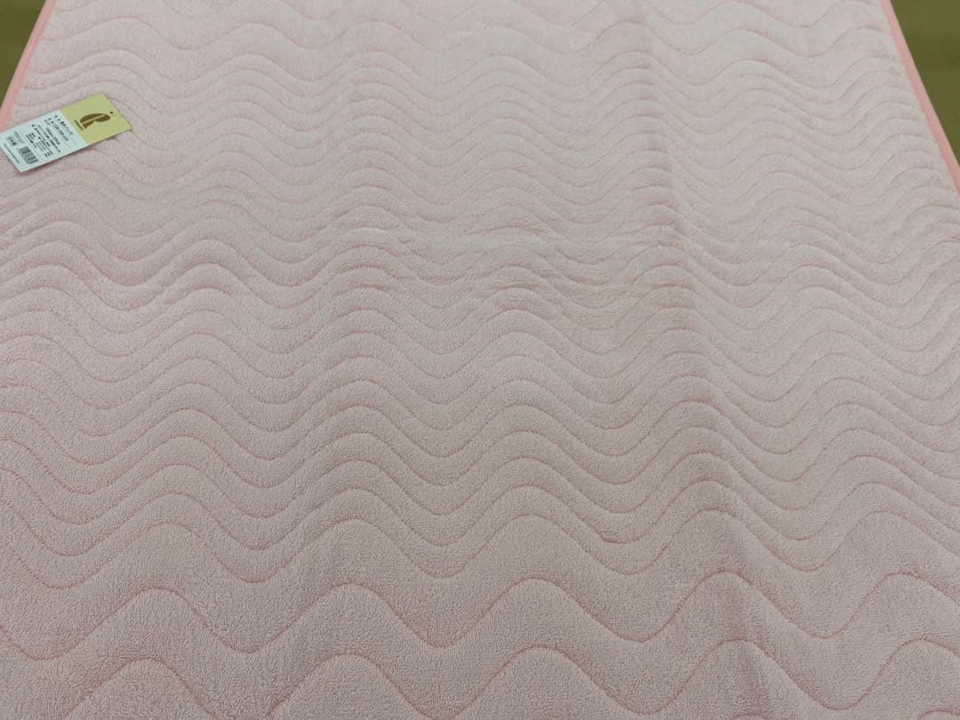 シングルサイズ・ロマンス　綿１００%パイル敷きパッド・日本製・オールシーズン対応