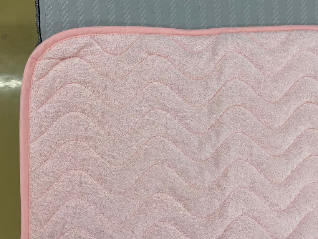 シングルサイズ・ロマンス　綿１００%パイル敷きパッド・日本製・オールシーズン対応