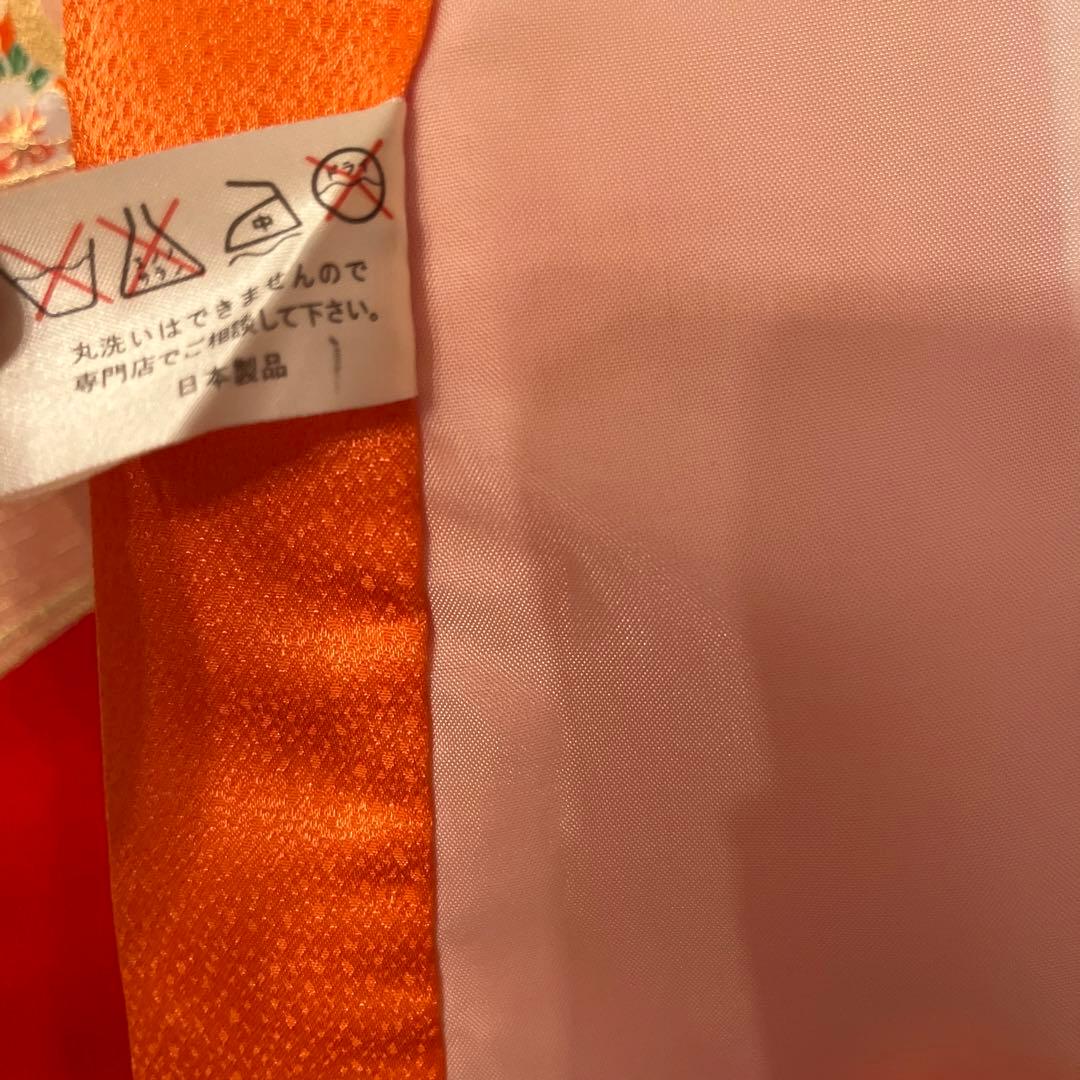 豪華　お宮参り 着物  長襦袢セット　女の子 日本製　花柄　蝶