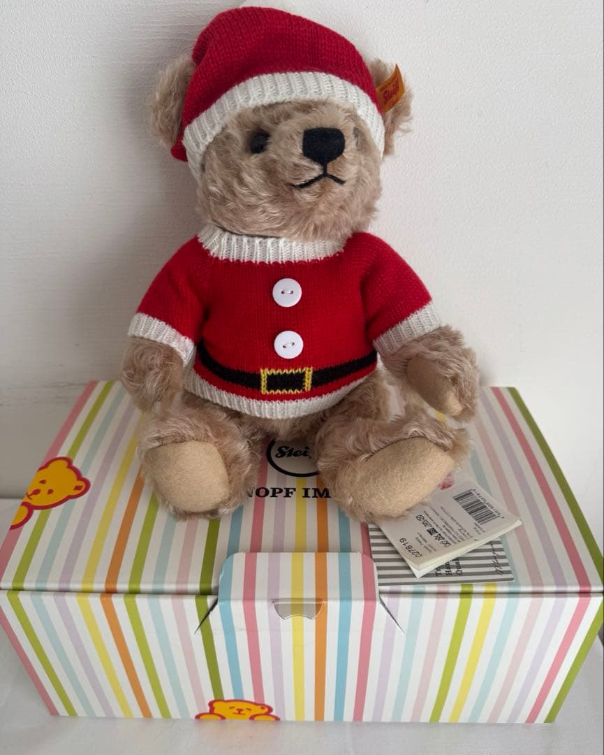 新品未使用 シュタイフ テディベア パディ タグ・箱付き