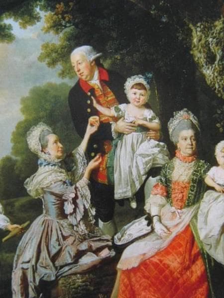 ジョハン・ゾファニー、ブラッドショーの家族、希少な画集より