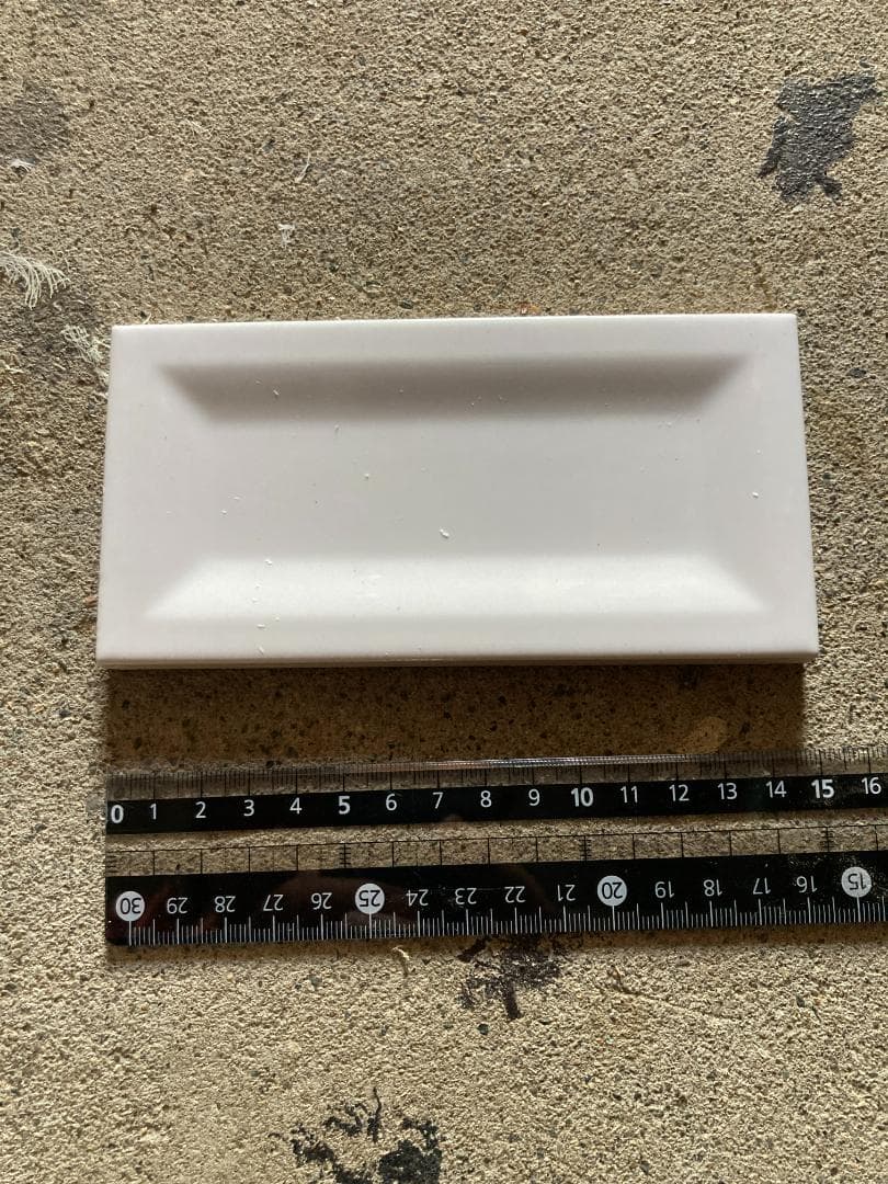 【syuさん専用】白いタイル 252枚　スペイン製INMETRO　WHITE