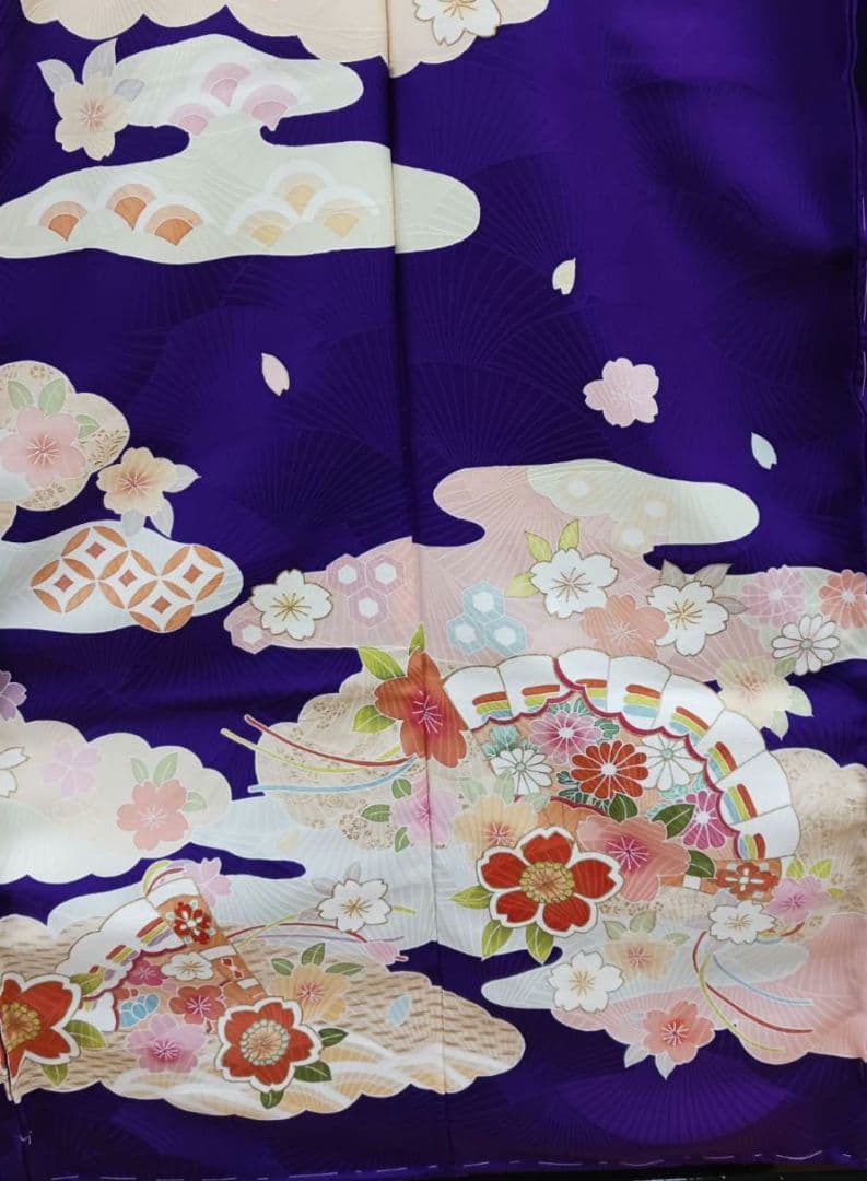 特選 京友禅 七歳お祝い着物 オーダー品